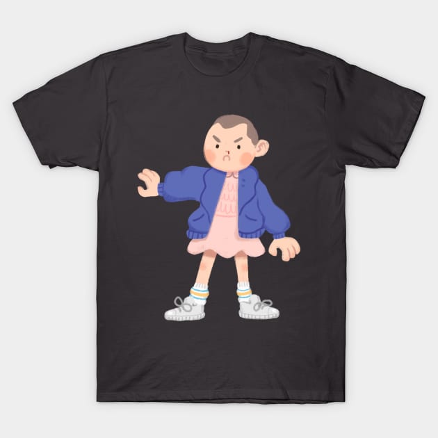 Eleven - Stranger Things T-Shirt by uh.meg